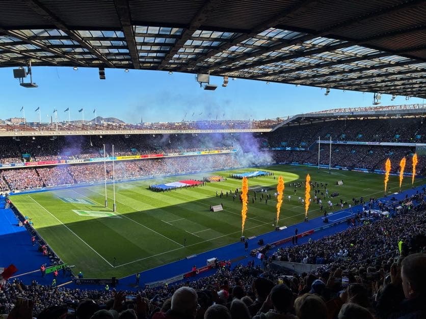 Inside Scottish Gas Murrayfield for Scotland v France in the Six Nations